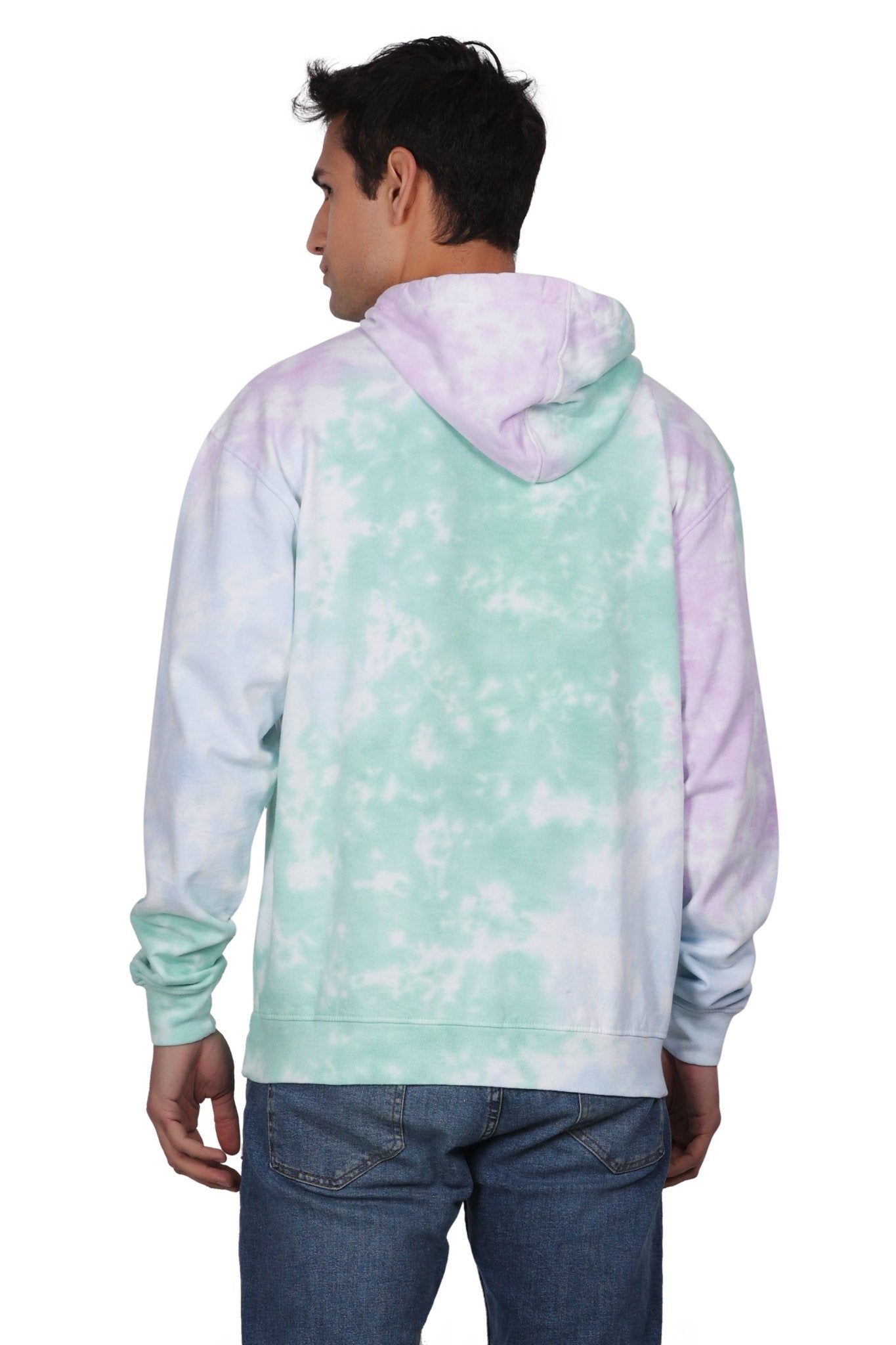 Unisex Tie Dye Pullover Hoodie Premium Cotton Blend Activewear H704 - Advance Apparels Inc