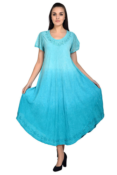 Water Color Dress 19245 - Advance Apparels Inc
