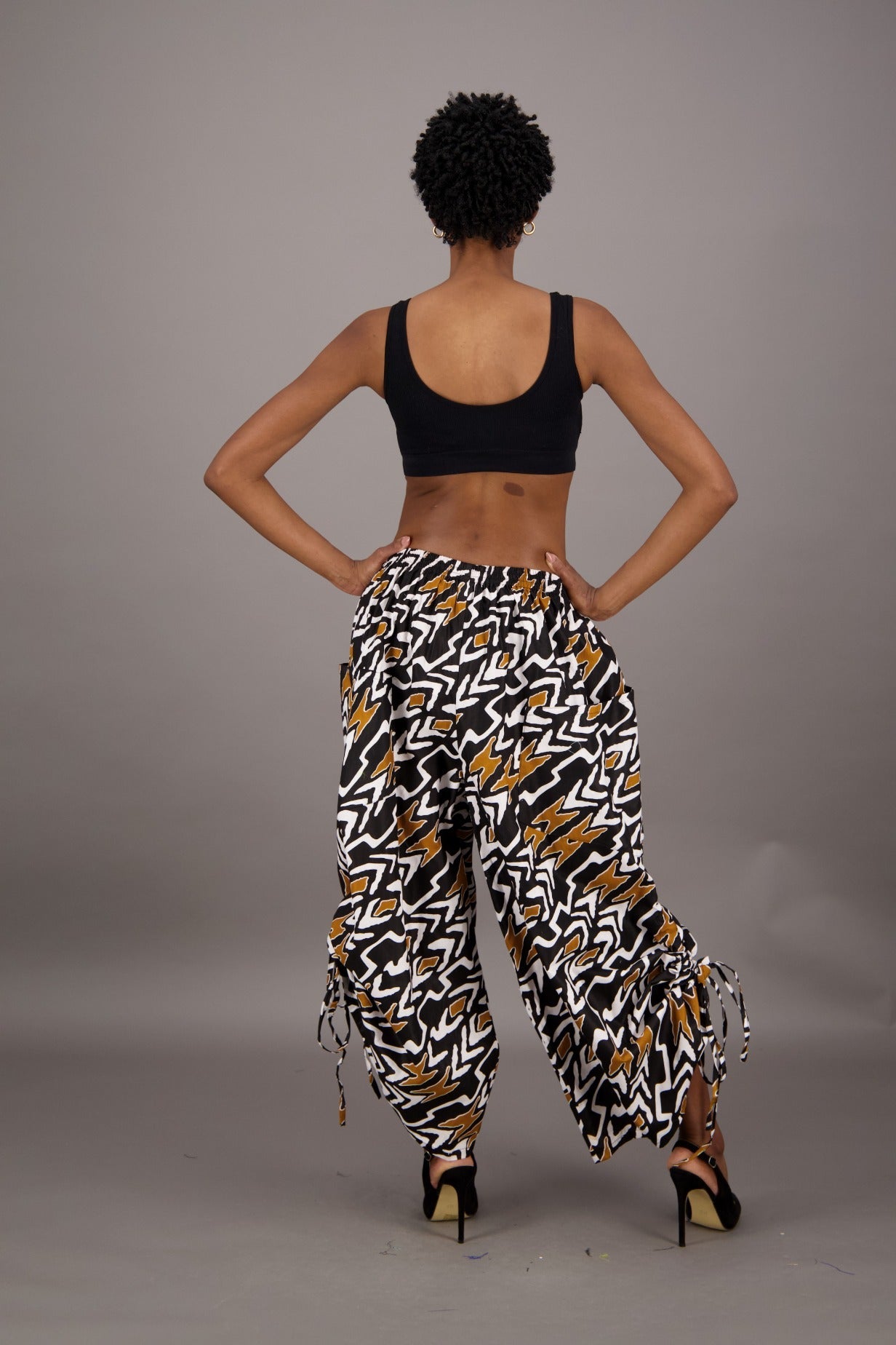 Wide Leg African Print Pants P092 - 263 - Advance Apparels Inc