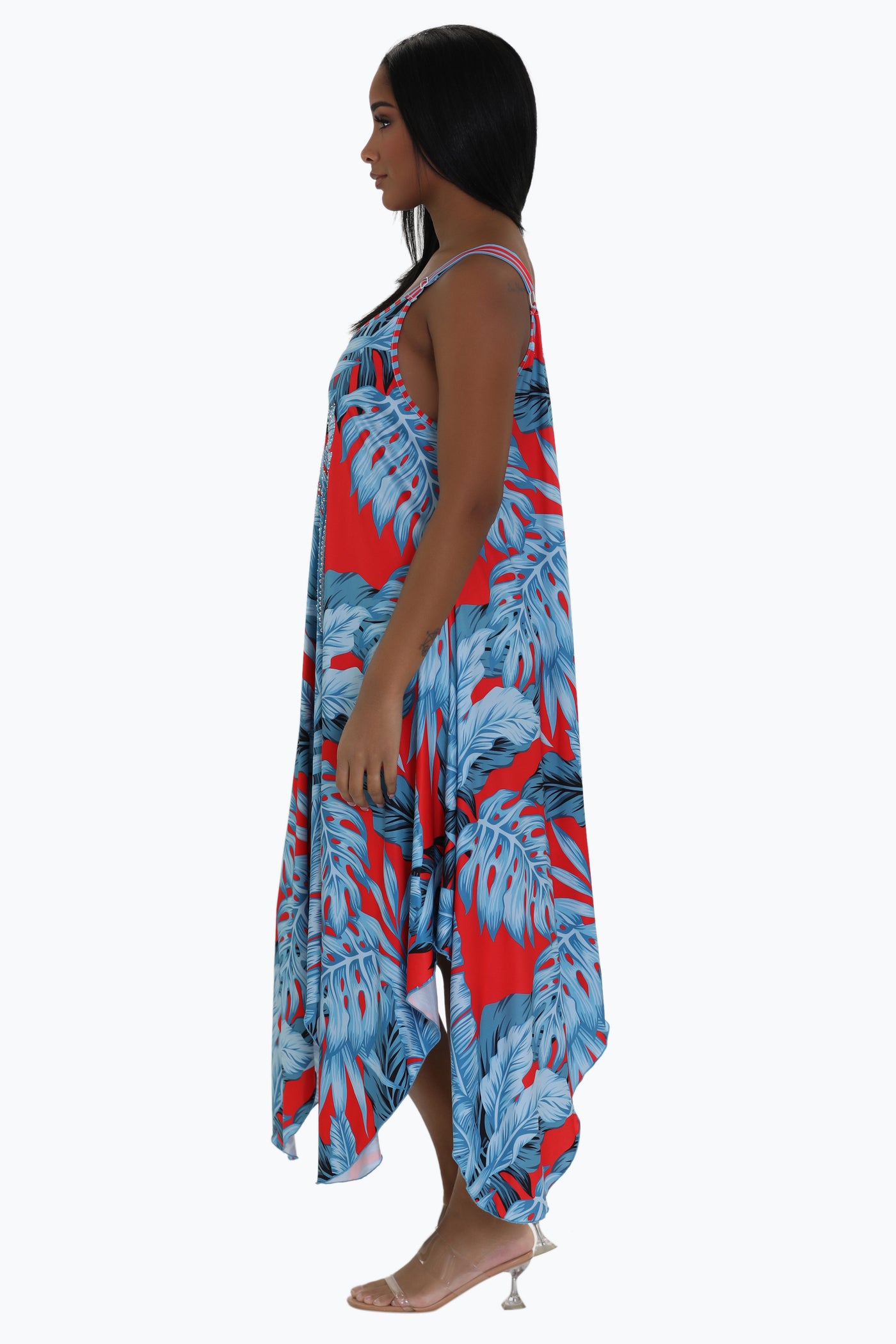 Vice City Print Beach Dress 21243 - Advance Apparels Inc