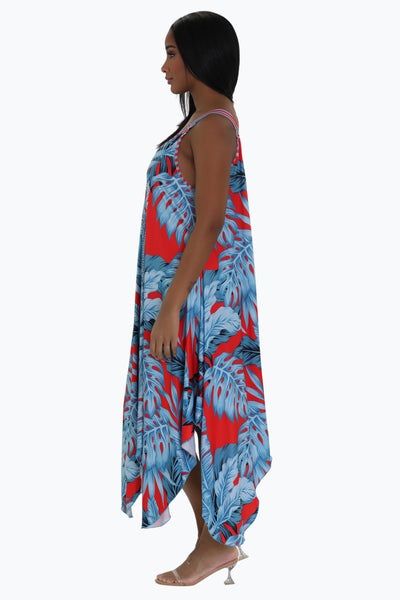 Vice City Print Beach Dress 21243 - Advance Apparels Inc