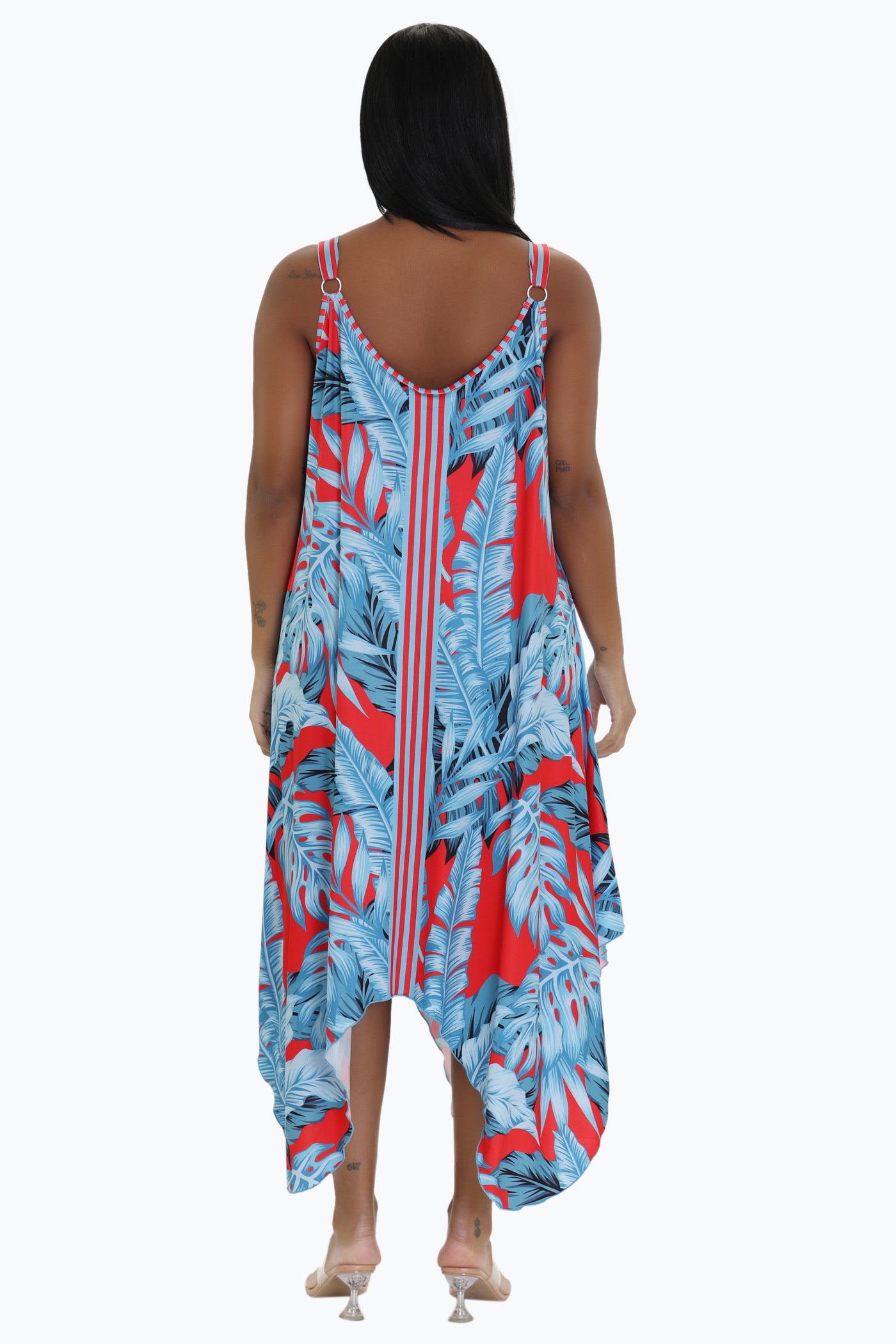 Vice City Print Beach Dress 21243 - Advance Apparels Inc