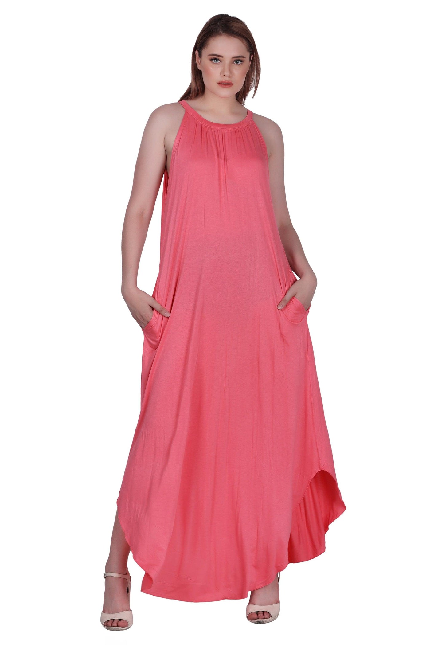 Solid Color Dress 30329  - Advance Apparels Inc