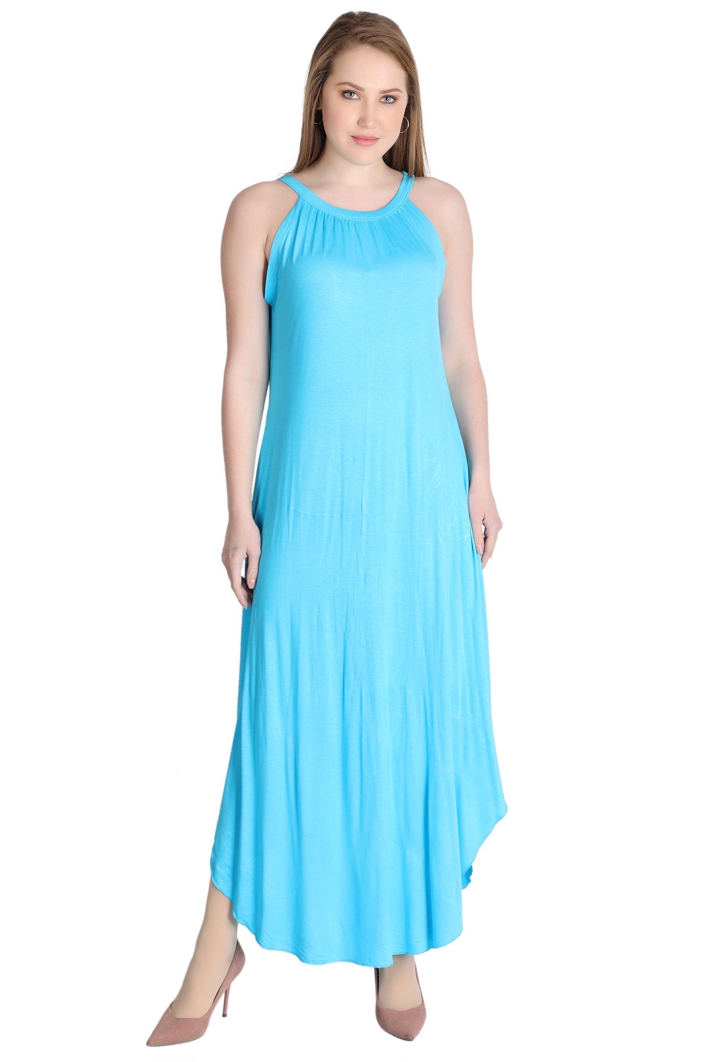 Solid Color Dress 30329  - Advance Apparels Inc