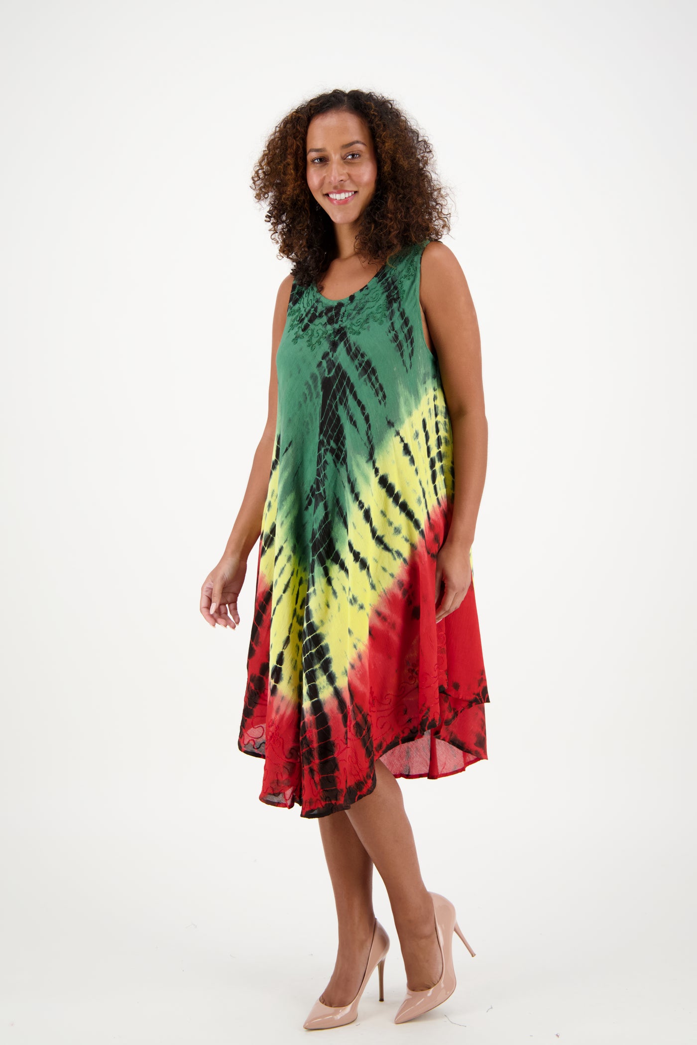 Rasta Inspired House Dress One Size 22151 - Advance Apparels Inc