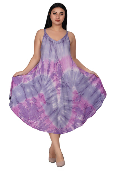 Aloha Tie Dye Dress 482173  - Advance Apparels Inc