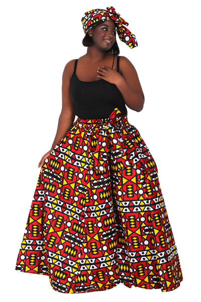 Ankara Palazzo Pants 61  - Advance Apparels Inc