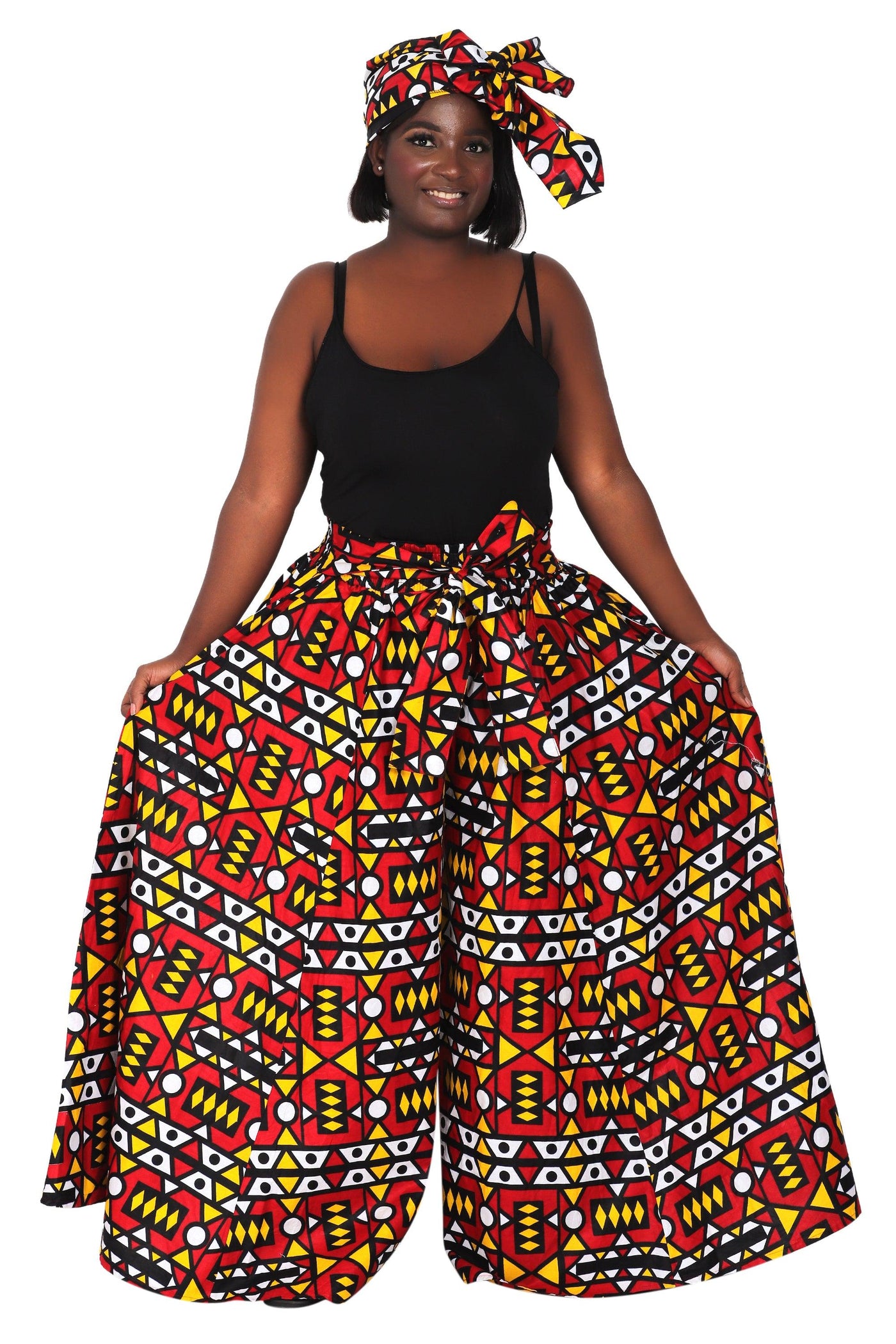 Ankara Palazzo Pants 61  - Advance Apparels Inc