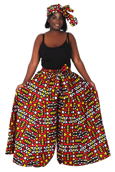 Ankara Palazzo Pants 61  - Advance Apparels Inc