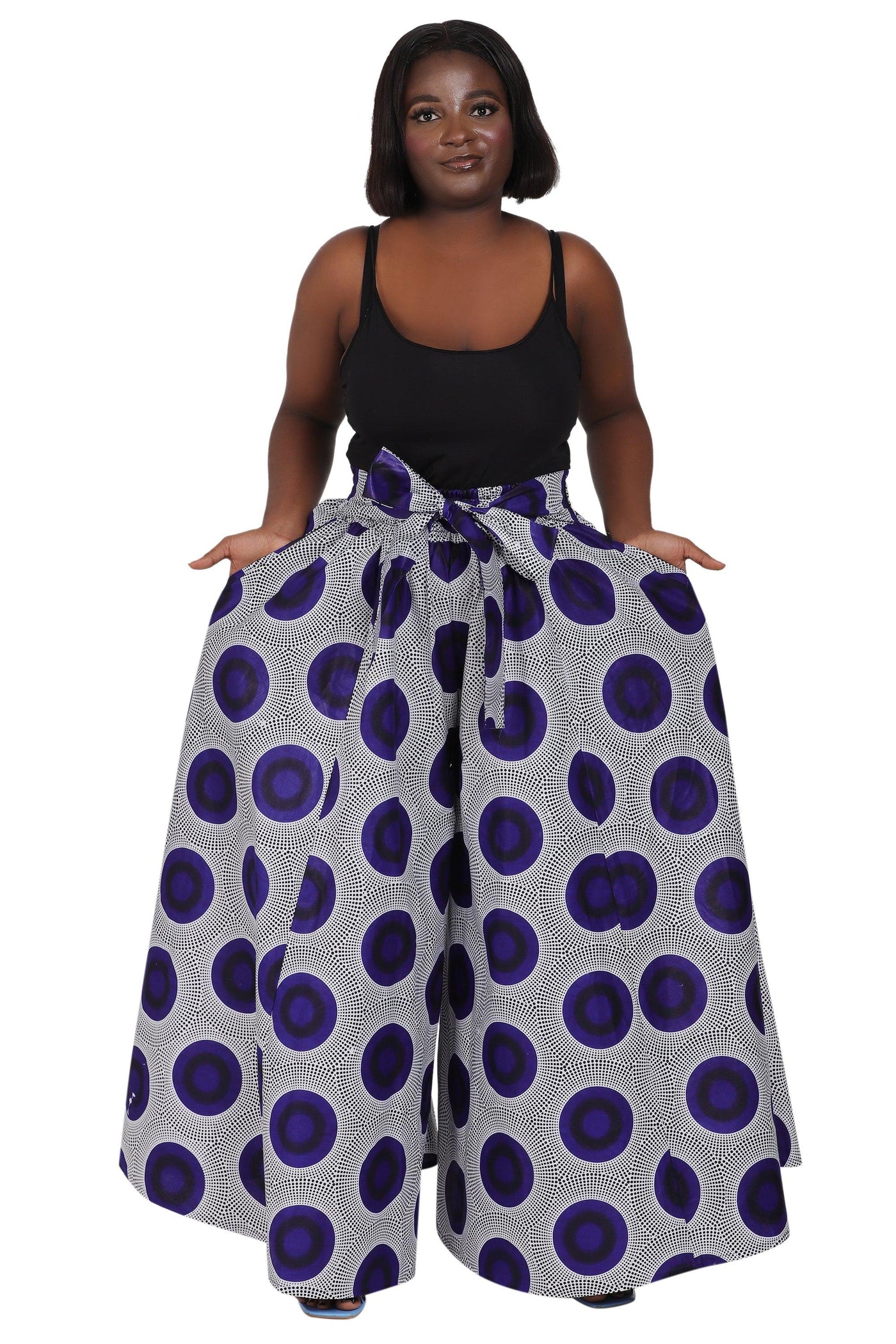 Ankara Palazzo Pants 61  - Advance Apparels Inc