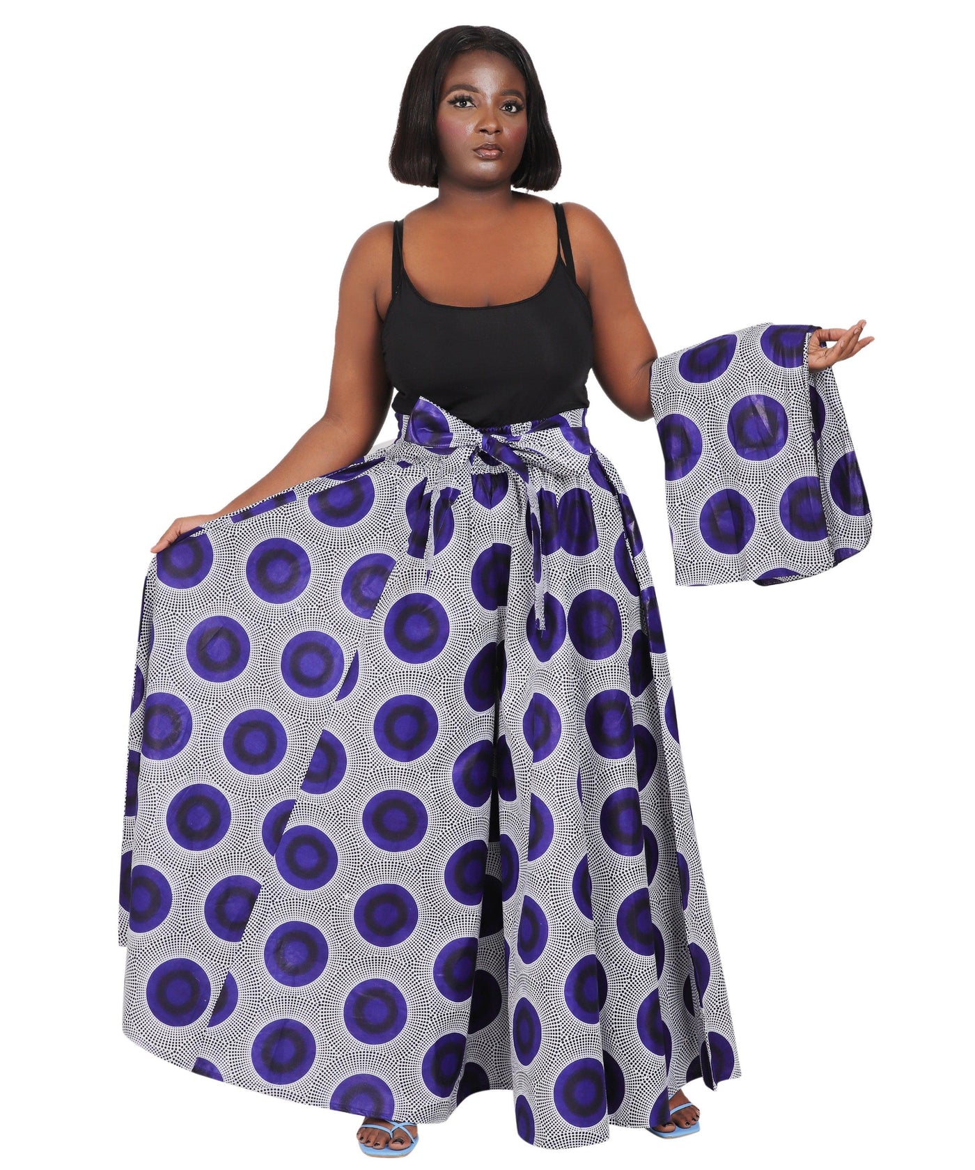 Ankara Palazzo Pants 61  - Advance Apparels Inc