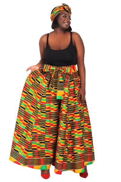 Ankara Palazzo Pants 61  - Advance Apparels Inc