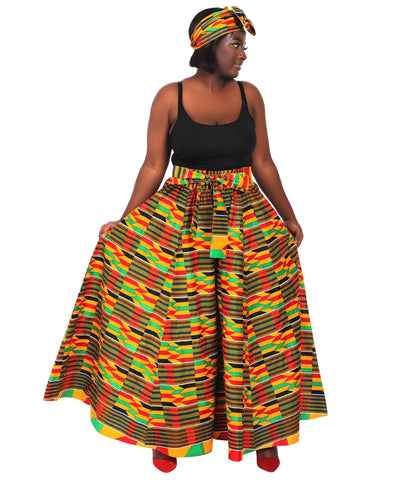 Ankara Palazzo Pants 61  - Advance Apparels Inc