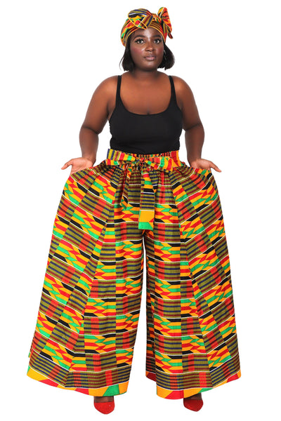 Ankara Palazzo Pants 61  - Advance Apparels Inc