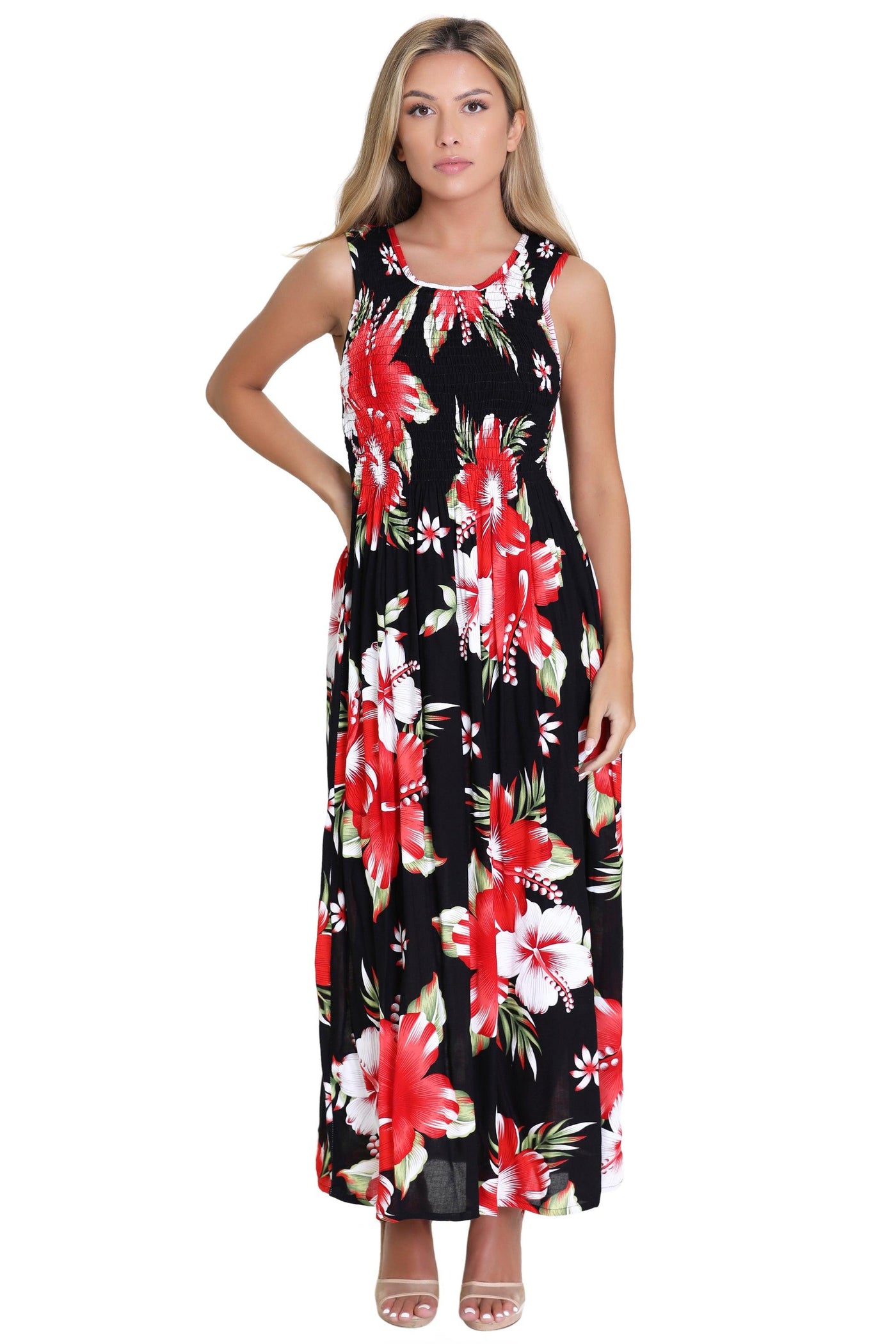 Bali Inspired Resort Dress TH-2095  - Advance Apparels Inc