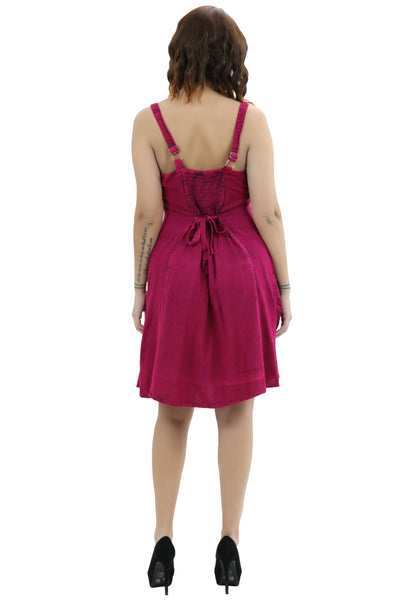 Double Dye Adjustable Dress 1108  - Advance Apparels Inc