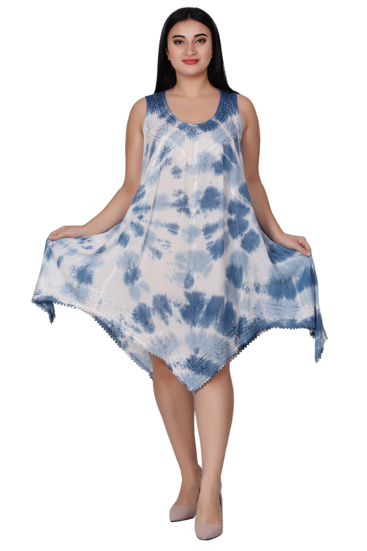Fairytale Bottom Tie Dye Dress 422141FT  - Advance Apparels Inc