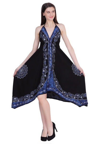 Halter Top Scarf Dress 1457  - Advance Apparels Inc