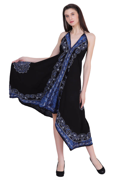 Halter Top Scarf Dress 1457  - Advance Apparels Inc