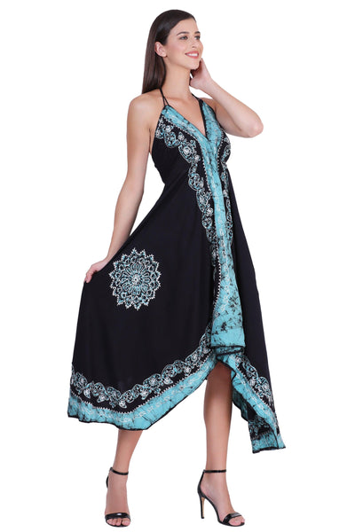 Halter Top Scarf Dress 1457  - Advance Apparels Inc