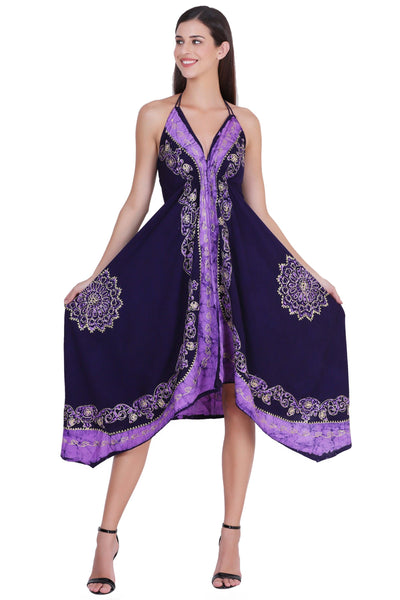 Halter Top Scarf Dress 1457  - Advance Apparels Inc