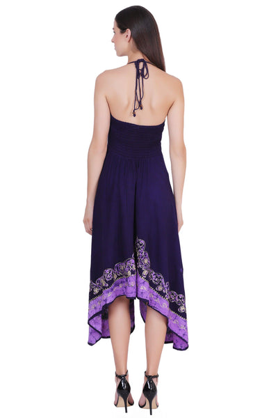 Halter Top Scarf Dress 1457  - Advance Apparels Inc