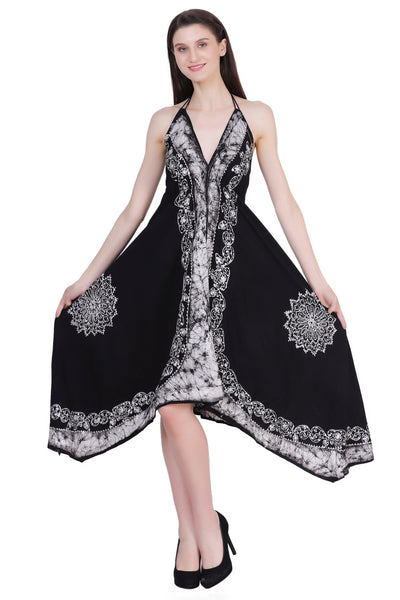 Halter Top Scarf Dress 1457  - Advance Apparels Inc