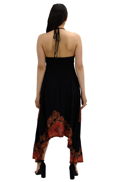 Halter Top Scarf Dress 1457  - Advance Apparels Inc