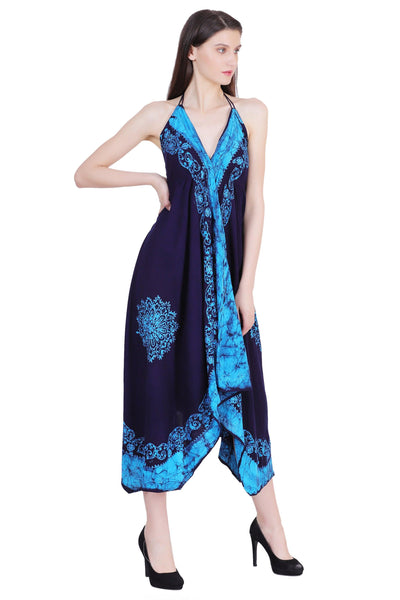 Halter Top Scarf Dress 1457  - Advance Apparels Inc