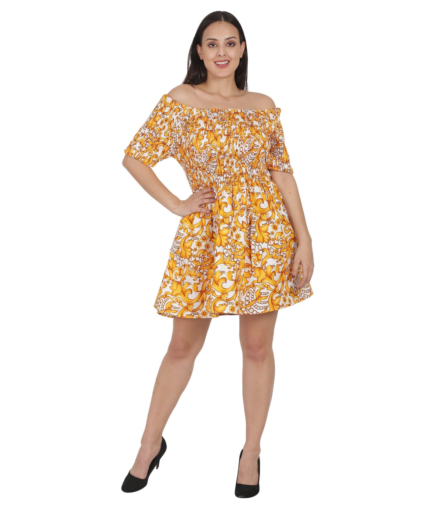 Nairobi African Print Dress 2160 - Advance Apparels Inc