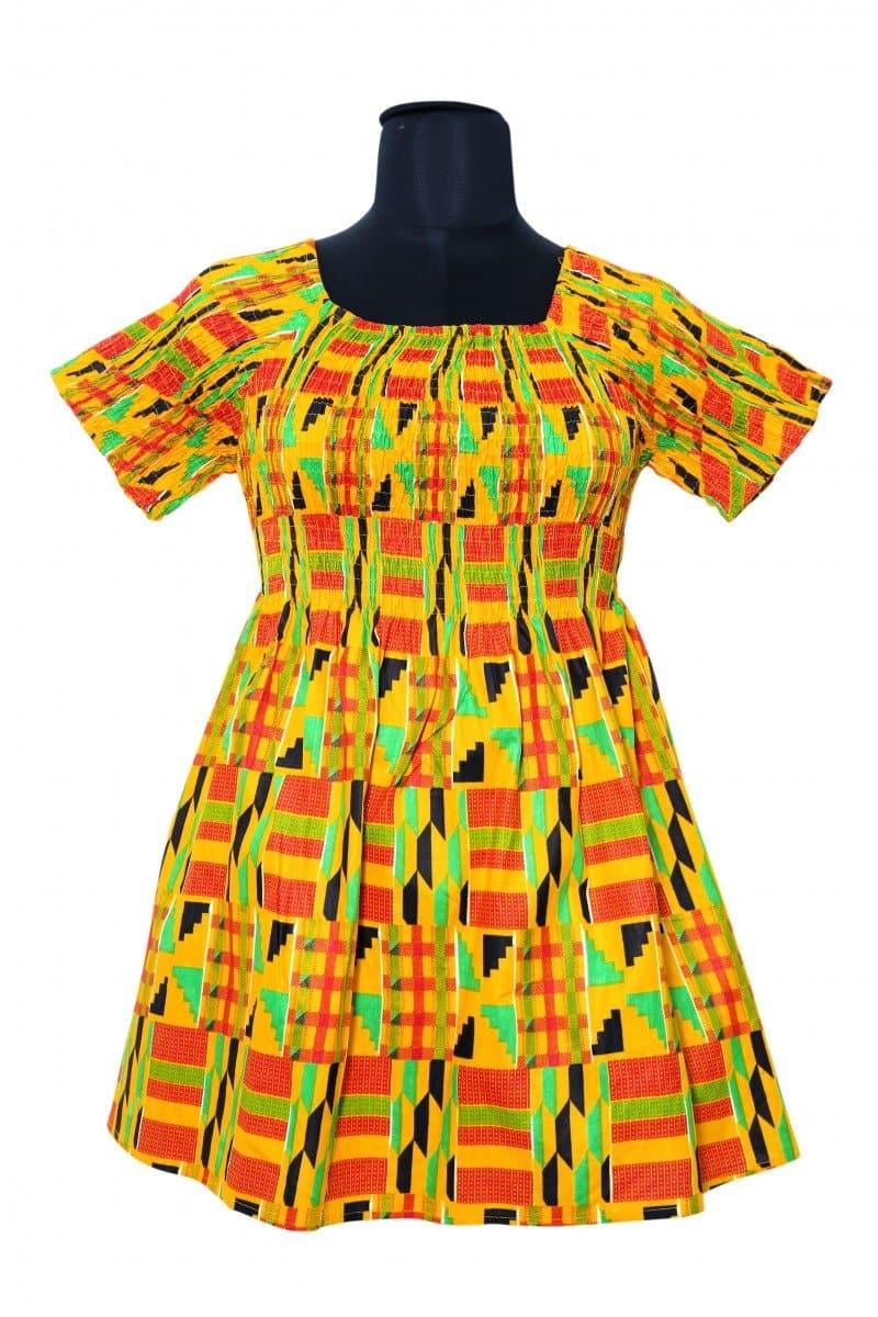 Nairobi African Print Dress 2160 - Advance Apparels Inc