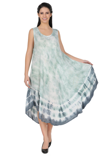 Pastel Tie Dye Beach Dress 482156  - Advance Apparels Inc