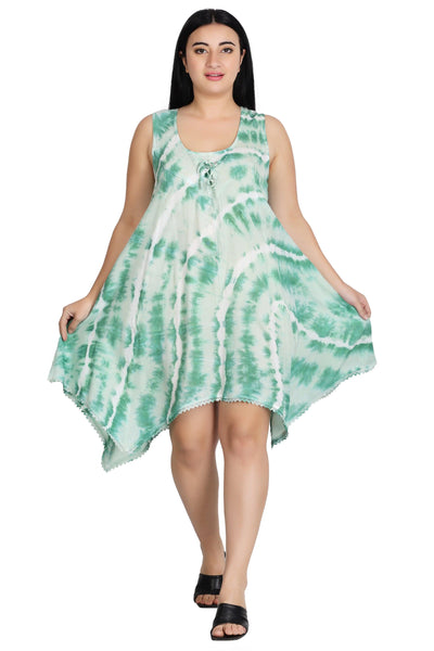 Phuket Fairytale Tie Dye Dress 422189-FTD  - Advance Apparels Inc