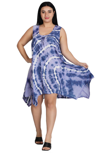 Phuket Fairytale Tie Dye Dress 422189-FTD  - Advance Apparels Inc