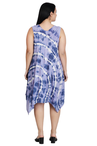 Phuket Fairytale Tie Dye Dress 422189-FTD  - Advance Apparels Inc