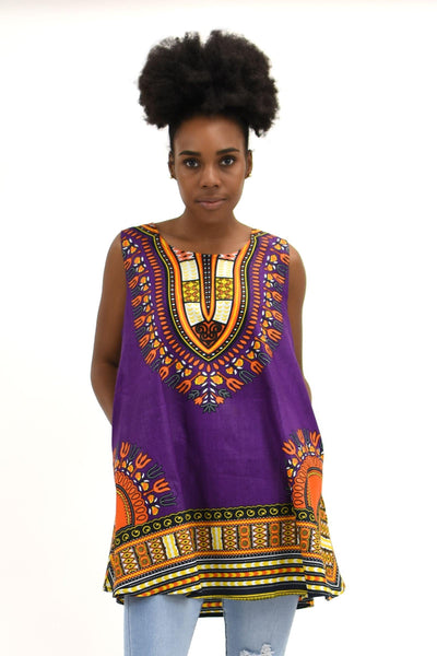 Sleeveless Dashiki 1853  - Advance Apparels Inc